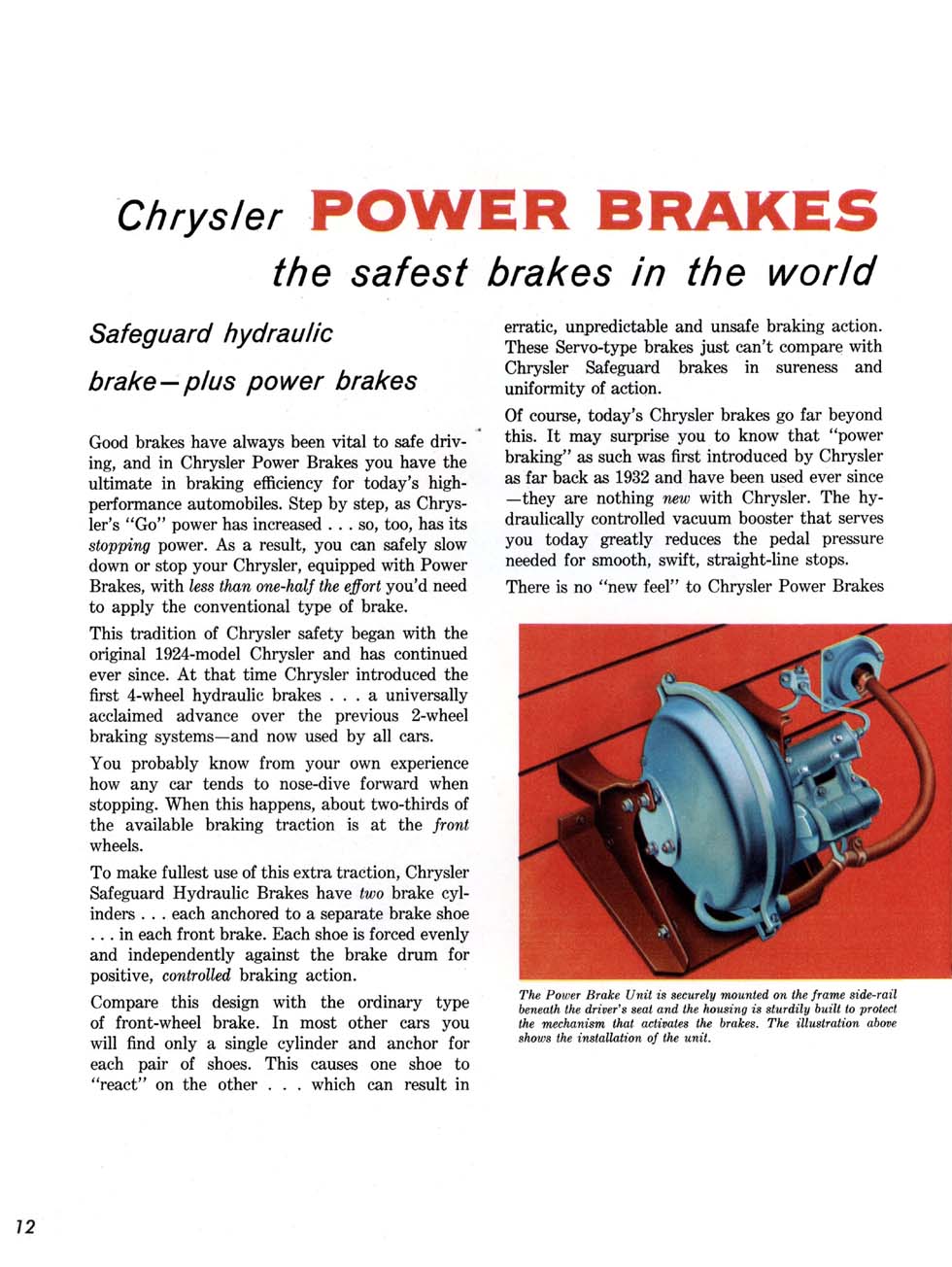 1954 Chrysler Engineering Brochure Page 15